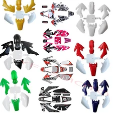 Plastic Fender & Decal Sticker Graphic For CRF50 SDG SSR Pit Dirt Coolster Bike