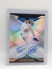 2021 Panini Chronicles - Titanium Autographs #11 Trevor Rogers (AU, RC)