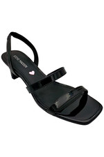 Steve Madden Kid's Girl Jgracey Heeled Sandal Black