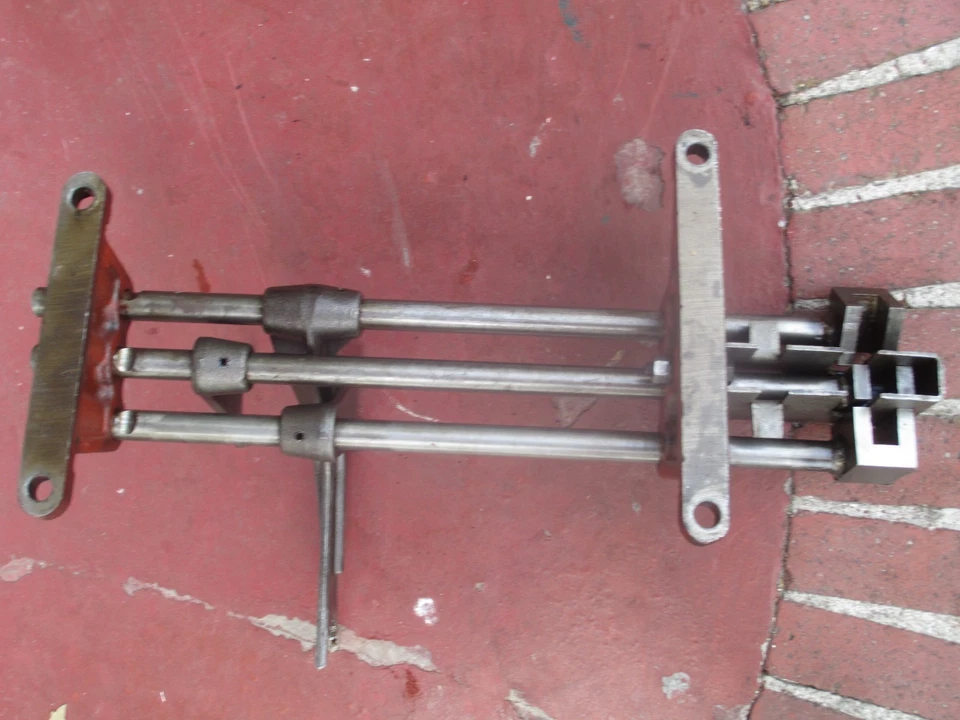 1954 Minneapolis Moline ZB farm tractor shift shifting transmission forks  - Image 3 of 3