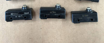 LOT OF 3 NEW OLD STOCK MICRO-SWITCH LARGE BASIC SWITCHES BZ-2RD HONEYWELL