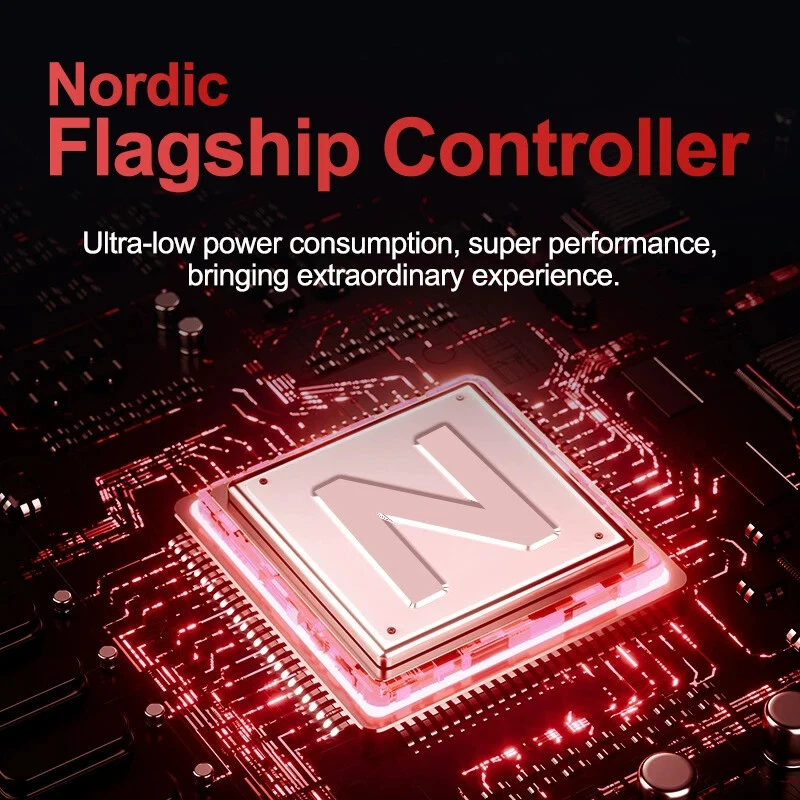 Lightweight E-sports Gaming Mouse Wireless Dual-Mode PAW3395/3950 Ergonomic Mice - Image 4 of 4