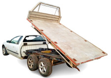 Ford 6x2 UTE Transit Hordern Hydraulic Dump Tilt Tray Double Axle REAR HALF ONLY