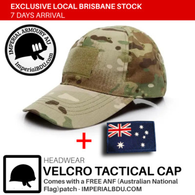 Tactical Cap Bundle with Australian Flag Patches - SHIP FROM BRISBANE ...
