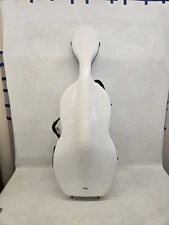 USED Gewa Pure 4/4 Cello Case White  Free Shipping