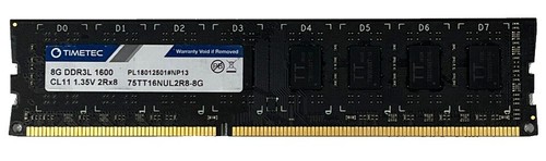 Lot of 2 Elpida 4GB 1Rx8 PC3L-12800S-11-12-B4 RAM Module