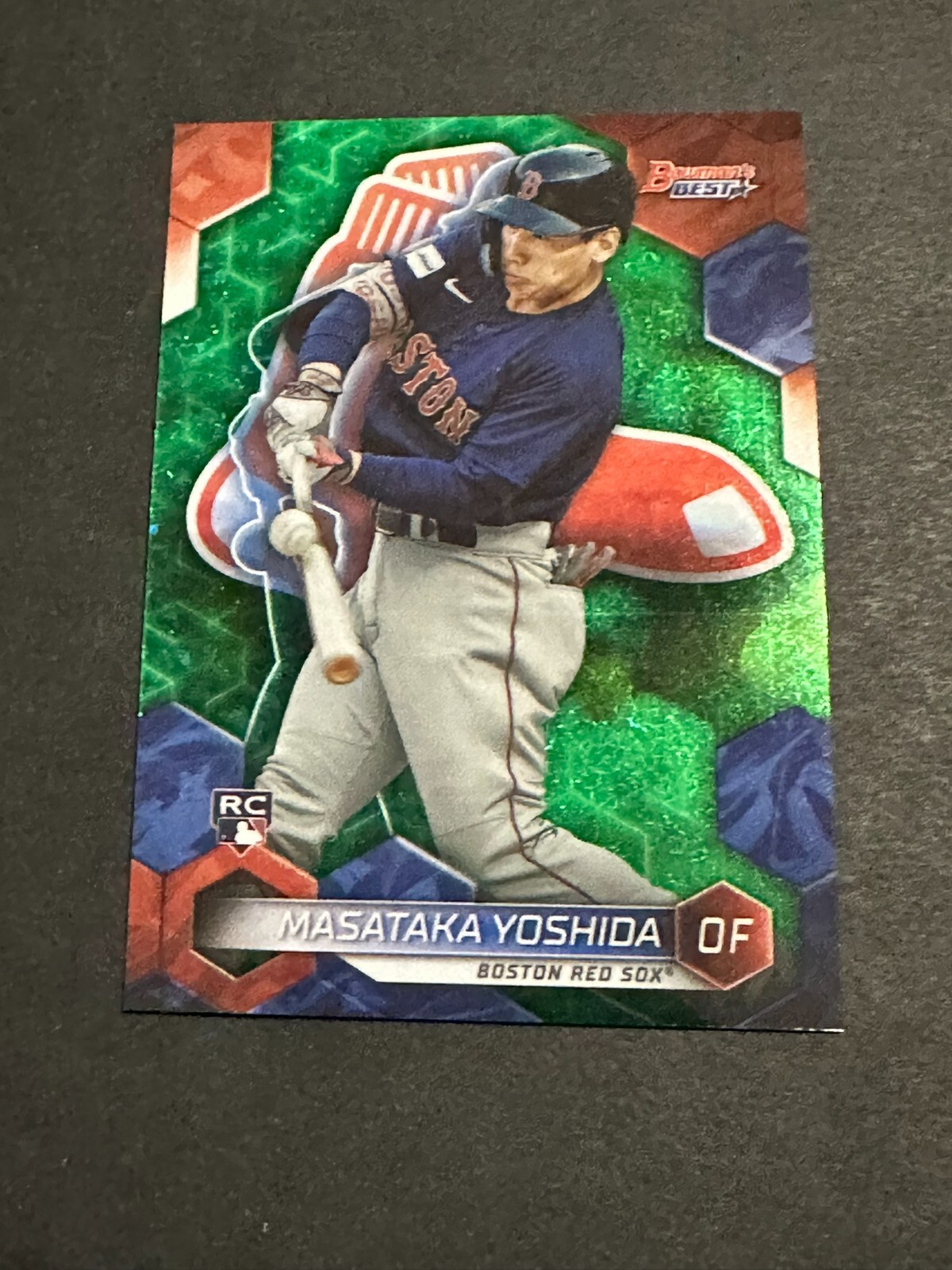 2023 Bowman's Best Masataka Yoshida Green Refractor RC #40 /99 - FREE SHIPPING
