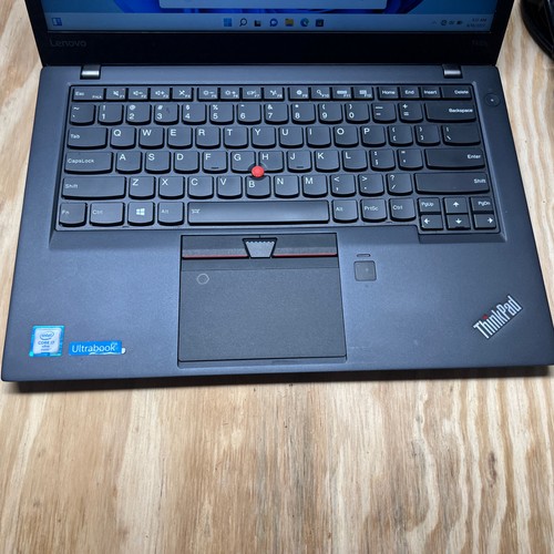 Lenovo ThinkPad T460s i7-6600U 2.6GHz 12GB 512GB SSD Win 11 Slim Laptop - Picture 6 of 8