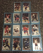 Lot Of (14) 2002-03 Topps Opc Blue Parallel Hockey Cards#500 Yzerman,Stefan,Peca