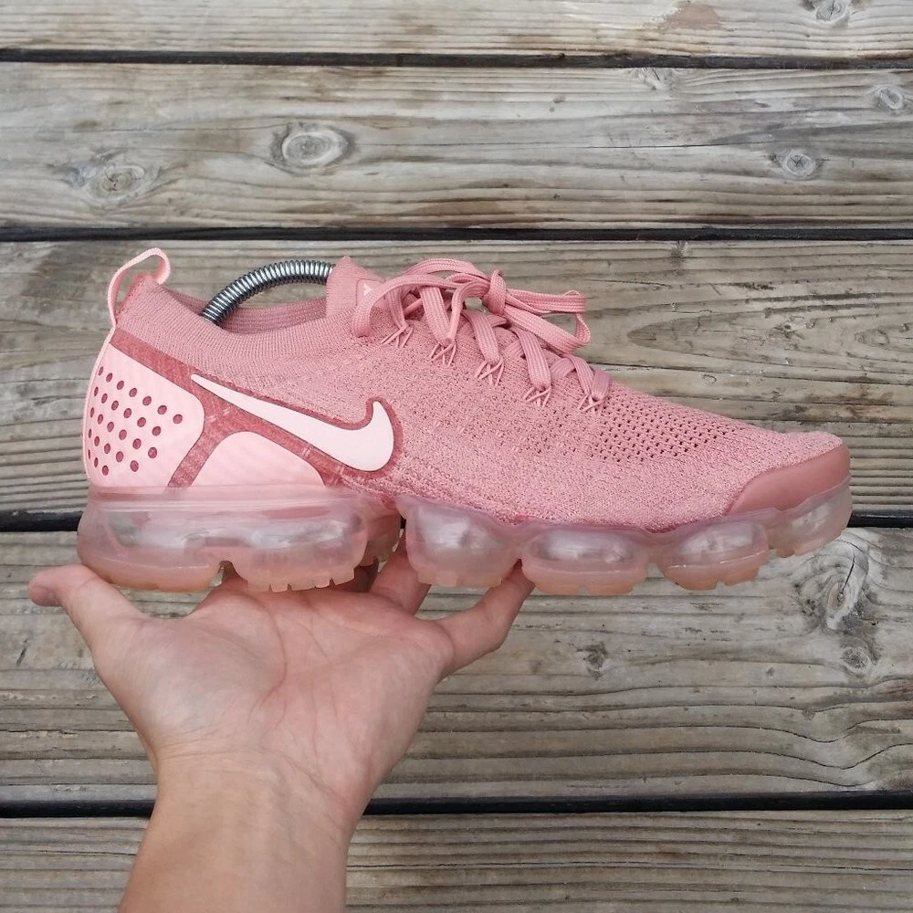 Now Available: Women's Nike Air VaporMax Flyknit 2 Rust Pink — Sneaker  Shouts