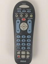 RCA RCR314WZ 3-Device Big Button Dual Navigation Remote with Backlit Keypad VGC