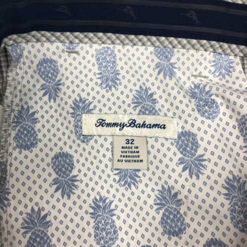 Uomo Tommy Bahama Ace Fairway Plaid Corto 32 Grigio Carbonio NUOVO Asciugatura Rapida BELLO - Foto 4 di 6