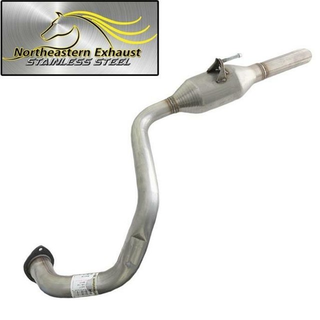 Stainless Steel Resonator Muffler Exhaust System Kit fit 200304