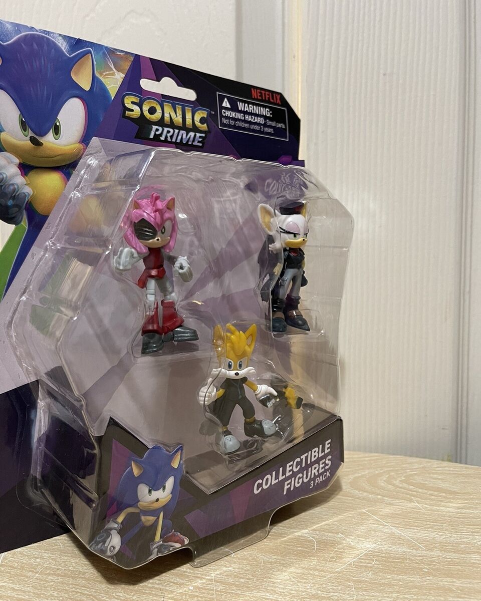 Sonic Prime Figures 3 pack 2023