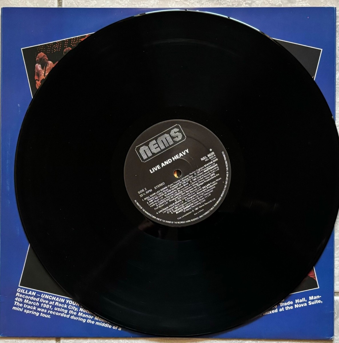 Various Artists - Live & Heavy - 1981 - Hard Rock/Metal - U.K.