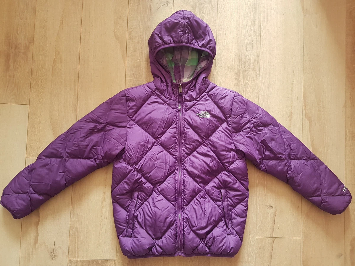 The North Face Girl s Filles 550 Down Jacket Reversible Size 14 16