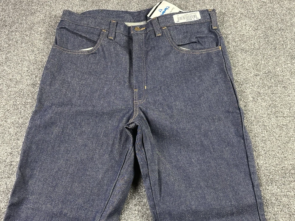 Pantalones de mezclilla Workrite FR para hombre 36X30 Indura HRC2 azul oscuro (ATPV) 18,3 excelentes Foto 2 de 4