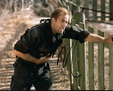 Nicolas Cage The Rock Autographed Signed 8x10 Photo COA 