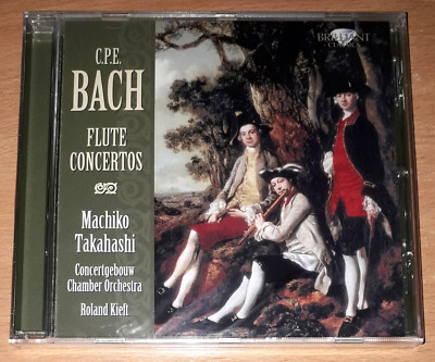 Carl Philipp Emanuel Bach - Flute Concertos (Machiko Takahashi) CD *Neu/OVP*