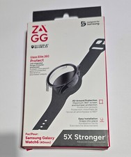 NEW Clear ZAGG InvisibleShield Glass Elite 360 for Samsung Galaxy Watch6 40mm