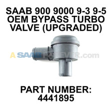 Saab New 9-3 9-5 900 9000 86-09 Turbo Bypass Turbocharger Bov Valve 4441895 Oem
