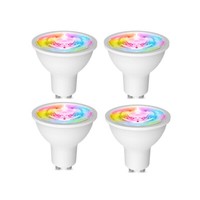 Moes Zigbee GU10 Smart Led Leuchtmittel 5W Rgb C+W GlüHbirne Dimmbar Lampe App