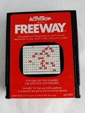 Vintage 1981 Activision Freeway Game Cartridge For Atari 2600 System 17217