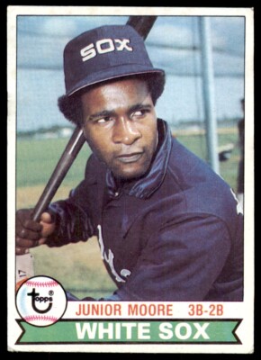 1979 TOPPS JUNIOR MOORE . CHICAGO WHITE SOX #275