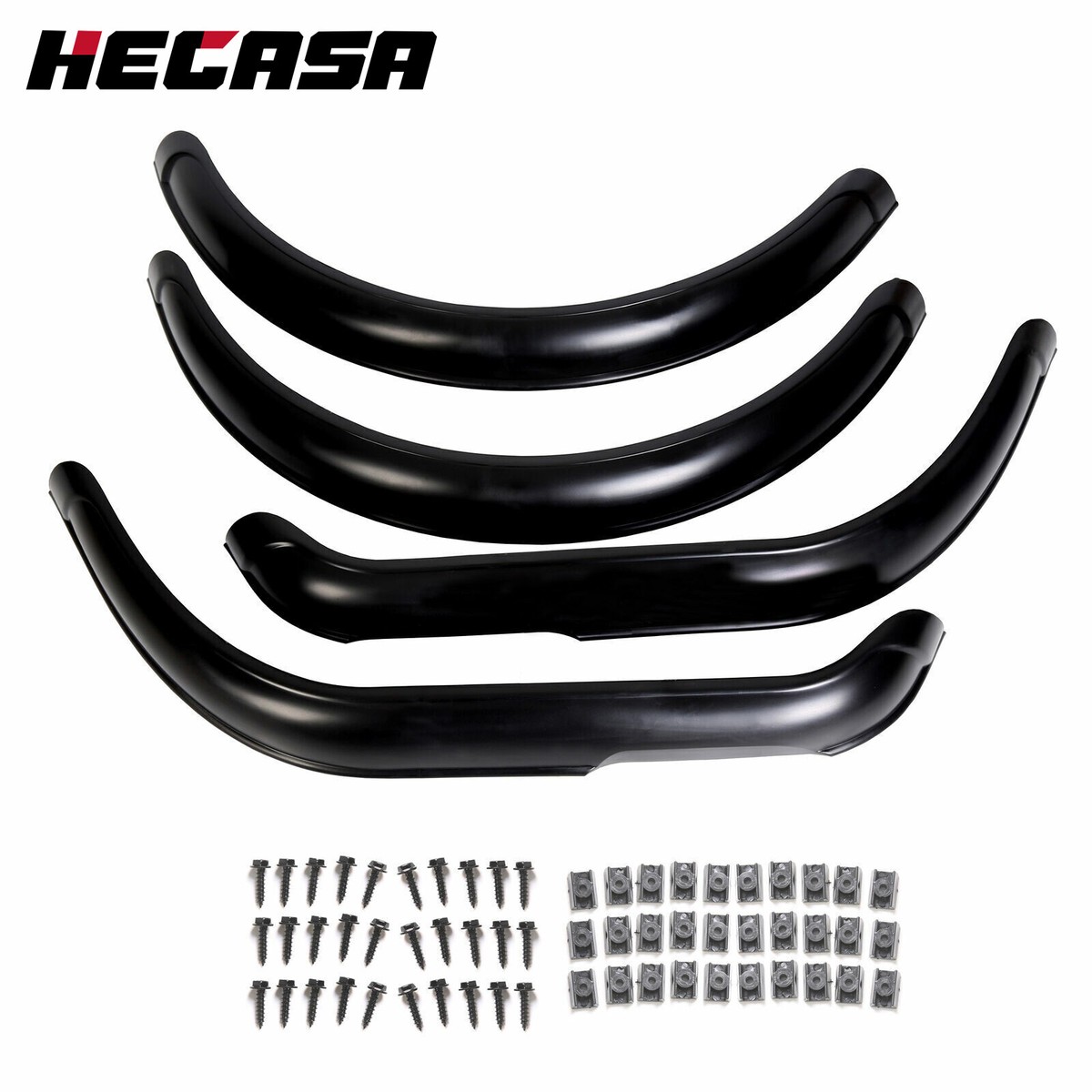 4Pcs For Jeep CJ5 / CJ7 1955-1986 Replacement Fender Flares Full