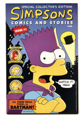 Simpsons Comics and Stories #1 -1993-Bartman-comic book | eBay