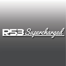 1x Mini Cooper S R53 Supercharged Signature Car Vinyl Decal Sticker GP | JCW