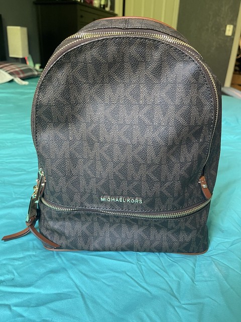 michael kors rhea zip md backpack