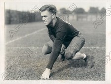 1931 Harvard University Football All Time Captains Carl Hageman Press Photo
