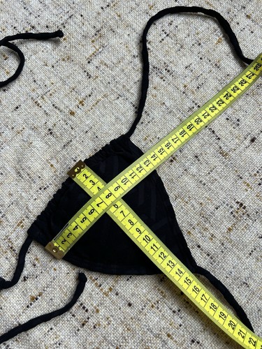 Versace Jeans 2 Piece Swimsuit Black Nylon Blend Size 1 Excellent Condition - Picture 16 of 16
