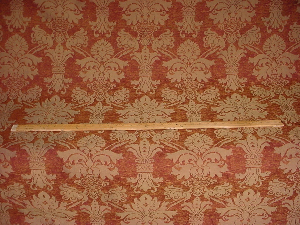 3Y Kravet Couture 19864 Scarlattti Amber French Floral Damask Upholstery Fabric - Image 2 of 4