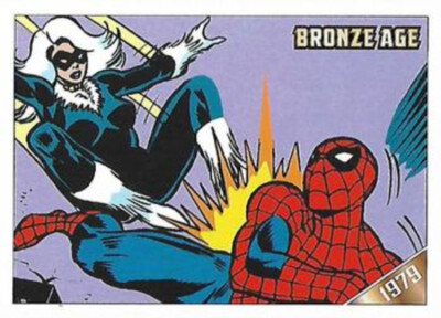 #ad AMAZING SPIDER MAN BLACK CAT 2012 MARVEL BRONZE AGE NEAR MINT NM Card #52 $2.57