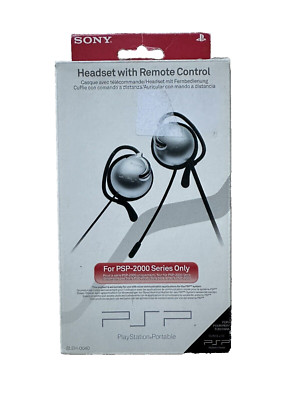 Sony PSP Headset with Remote Control Fernbedienung PSP-2000 SLEH-0040 unbenutzt