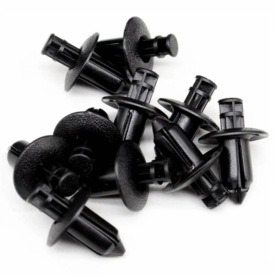 Clip de retención de cubierta de parachoques de 8 mm 10 piezas para Volvo 3533394 S60 S80 V70 XC60 XC70 XC90 Foto 3 de 4