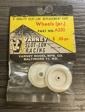 VARNEY Slot Lok Racing - Wheels pair A350 - Vintage NOS New Old Stock