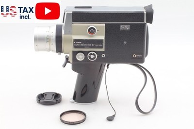 Near MINT] Canon Auto Zoom 518 SV Super 8 8mm Movie Cine Camera
