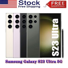 Sealed Samsung Galaxy S23 Ultra 5G S918U 12 512GB Unlocked Verizon T-Mobile AT T