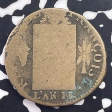 (1793) France 1 Sol Lot#C4730