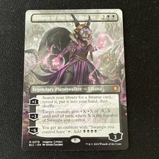 Liliana of the Dark Realms Borderless - Mythic Commander: Bloomburrow MTG 78 NM