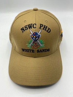 The Corps Surface Warfare Center Port Hueneme Beige Baseball Cap Hat One Size