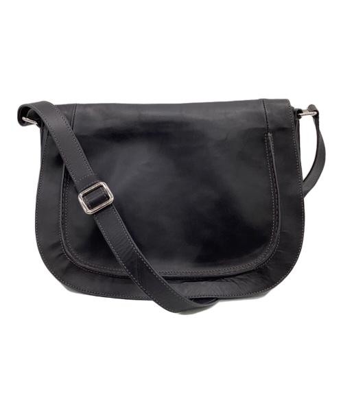 HIROFU                    Leather Shoulder Bag black