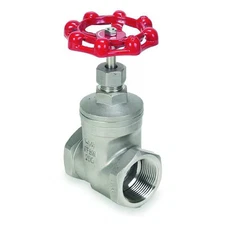 Gate Valve, Class 200, 1/2 In, 316 Ss,  4Vmv9