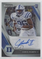 2021 Panini Prizm Draft Picks Silver Chris Rumph II #DPA-CRU Auto 10k8