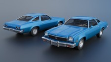 Abs-like Resin 3d Printed 125 1973 Chevrolet Chevelle Full Kit Abs-like Resin 3d Printed 125 1973 Chevrolet Chevelle Full Kit