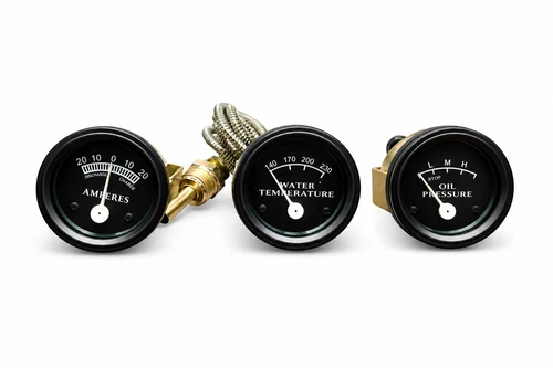 Oil Pressure, Temperaturer Ammeter,Tractor Gauge Set Replacement fits John Deere