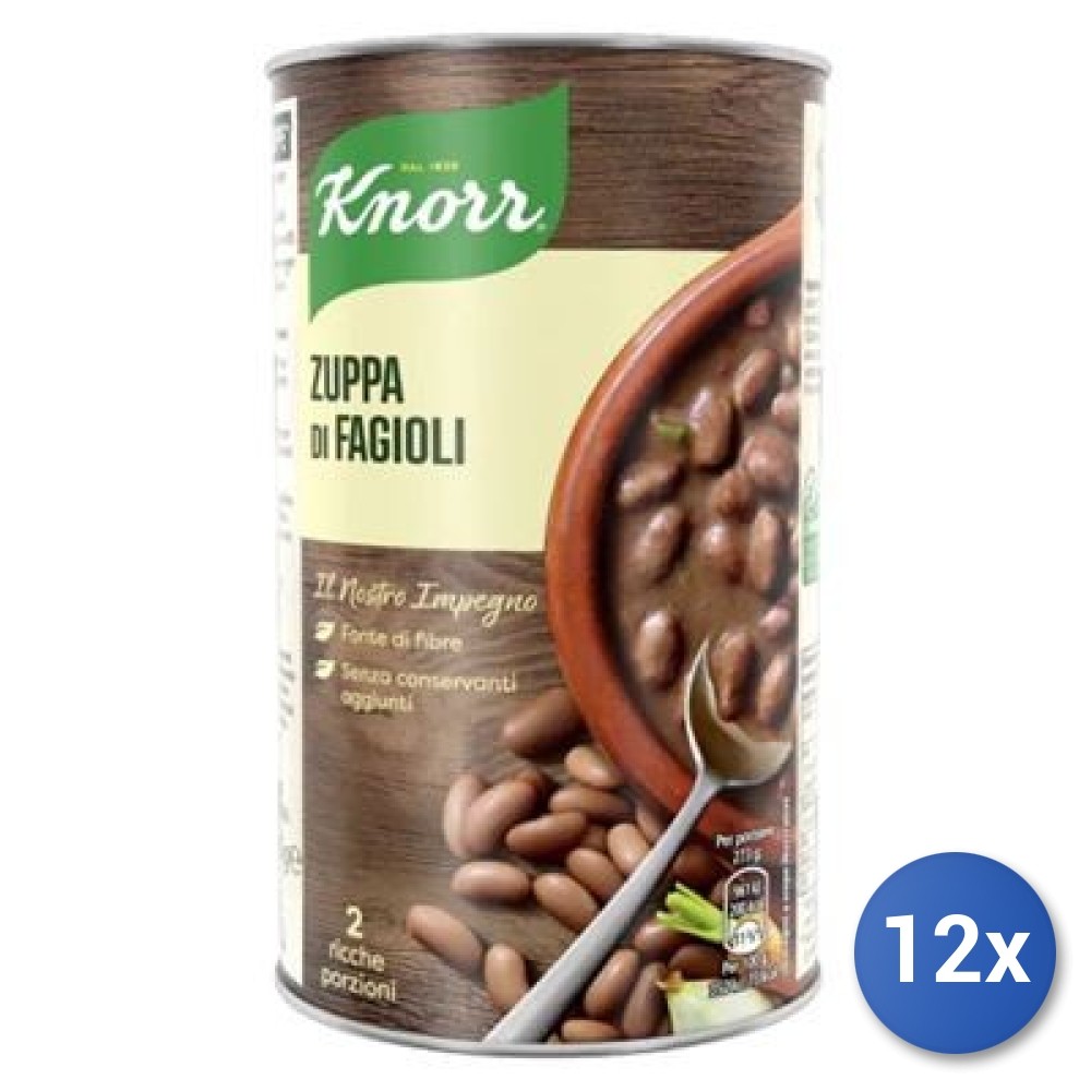 12X Multipack Knorr Can Bean Soup Gr545 New 2020